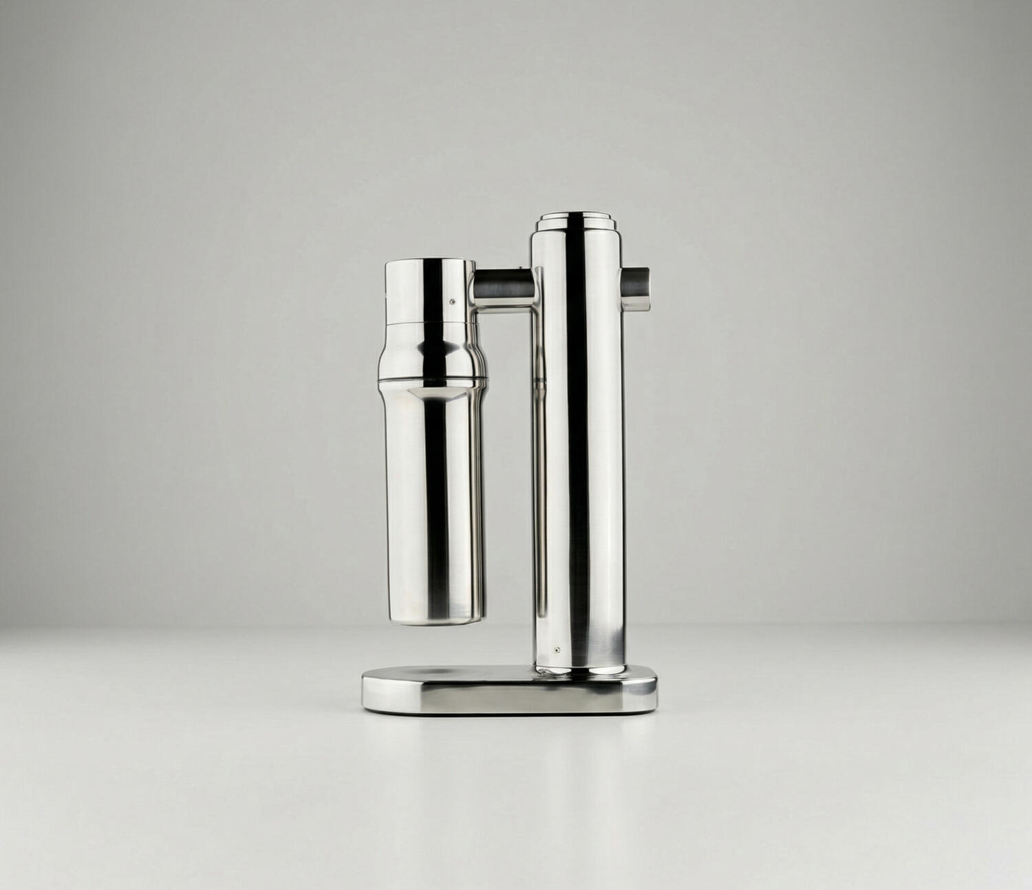 Wassersprudler Edelstahl Glasflasche